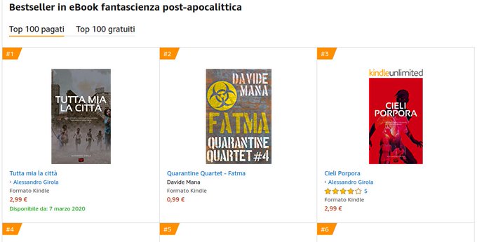 La Quarantena continua https://t.co/x9DpzQjaAJ https://t.co/RQ8Bl37X5s