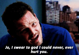 rxsehathomir's tweet photo. yeah. the writers truly didnt give a shit about who alex actually is as a character, they just went with the shittiest and easiest way to write him out. im MAD. because he would never treat Jo like he did tonight. #GreysAnatomy16 #GreysAnatomy https://t.co/3OtS6N66om
