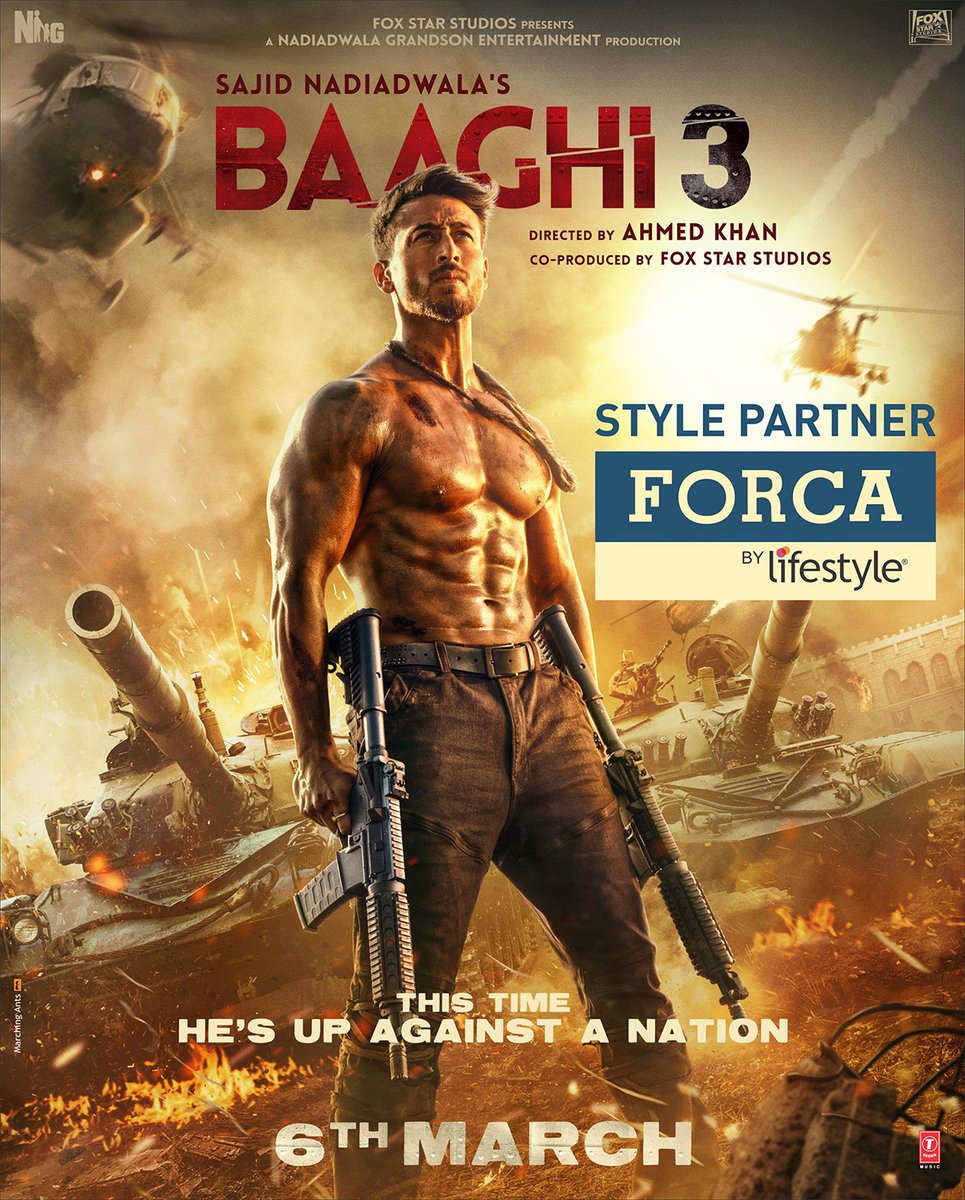 Lifestyle_Store's tweet photo. #ContestAlert
Share your flex-selfies and win Baaghi 3 movie tickets! Don’t forget to use #ForcaXBaaghi3 #TigerForForca #ForcabyLifestyle to boost your winning chances.
Have you checked the #ForcaXBaaghi3 Collection at Lifestyle Stores yet?
#LifestyleStores #Contest #Baaghi3 https://t.co/nu227sCVkX
