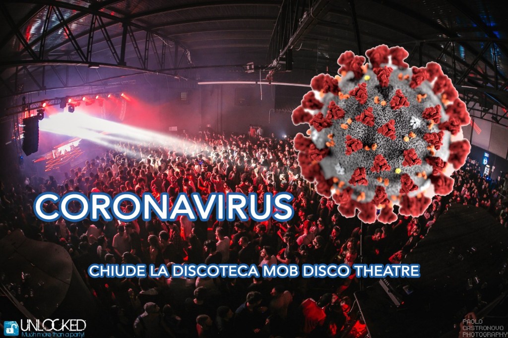 artewiva's tweet photo. CORONAVIRUS, CHIUDE LA DISCOTECA MOB DISCO THEATRE https://t.co/kURJv87RKE https://t.co/Ji4Dered09