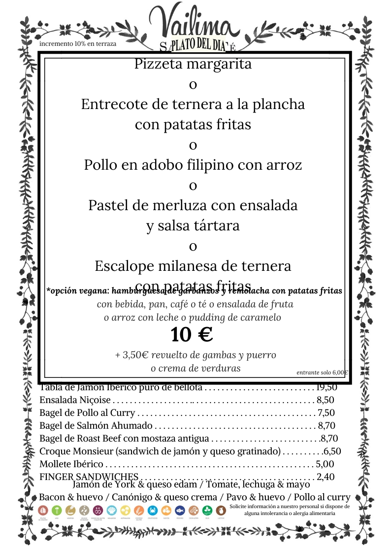 TeVailima's tweet photo. Os esperamos para comer de 13h a 16h! #menudeldia #platodeldia #Madrid https://t.co/rq3epIWHia