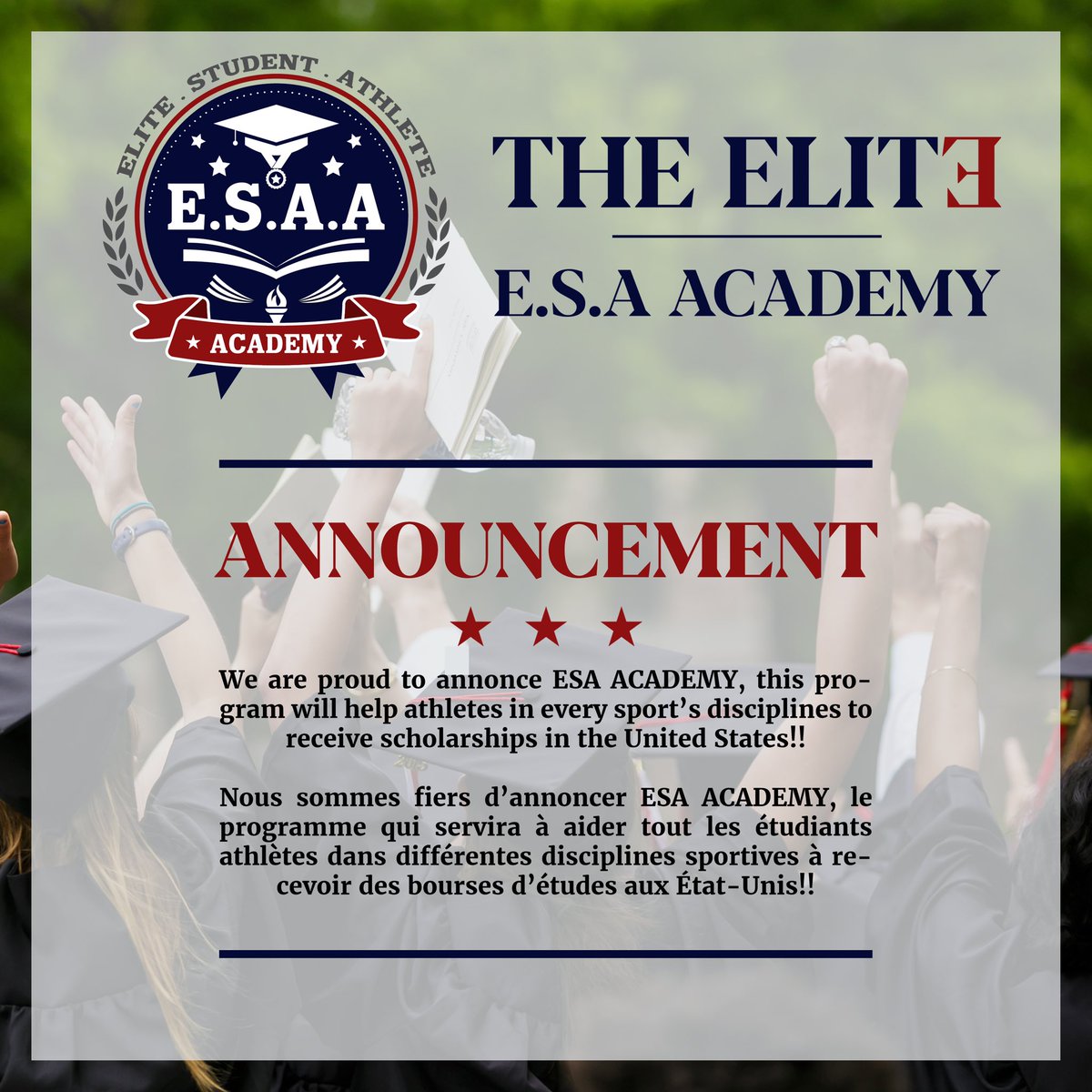 ESA__ACADEMY's tweet photo. THE ELITE❗️🥇📚🎓

#elite #students #elitestudent #school #schoolperformance #sports #athlete #mvp #academy #sportsacademy #success https://t.co/Sq7xqY1Yap