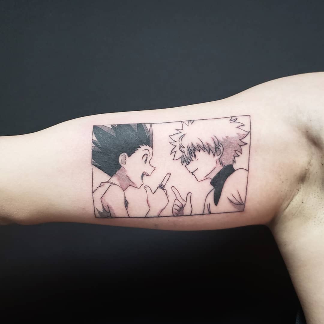 Killua Hunter X Hunter Tattoo Idea Hunter Tattoo Anime Tattoos Tattoos.