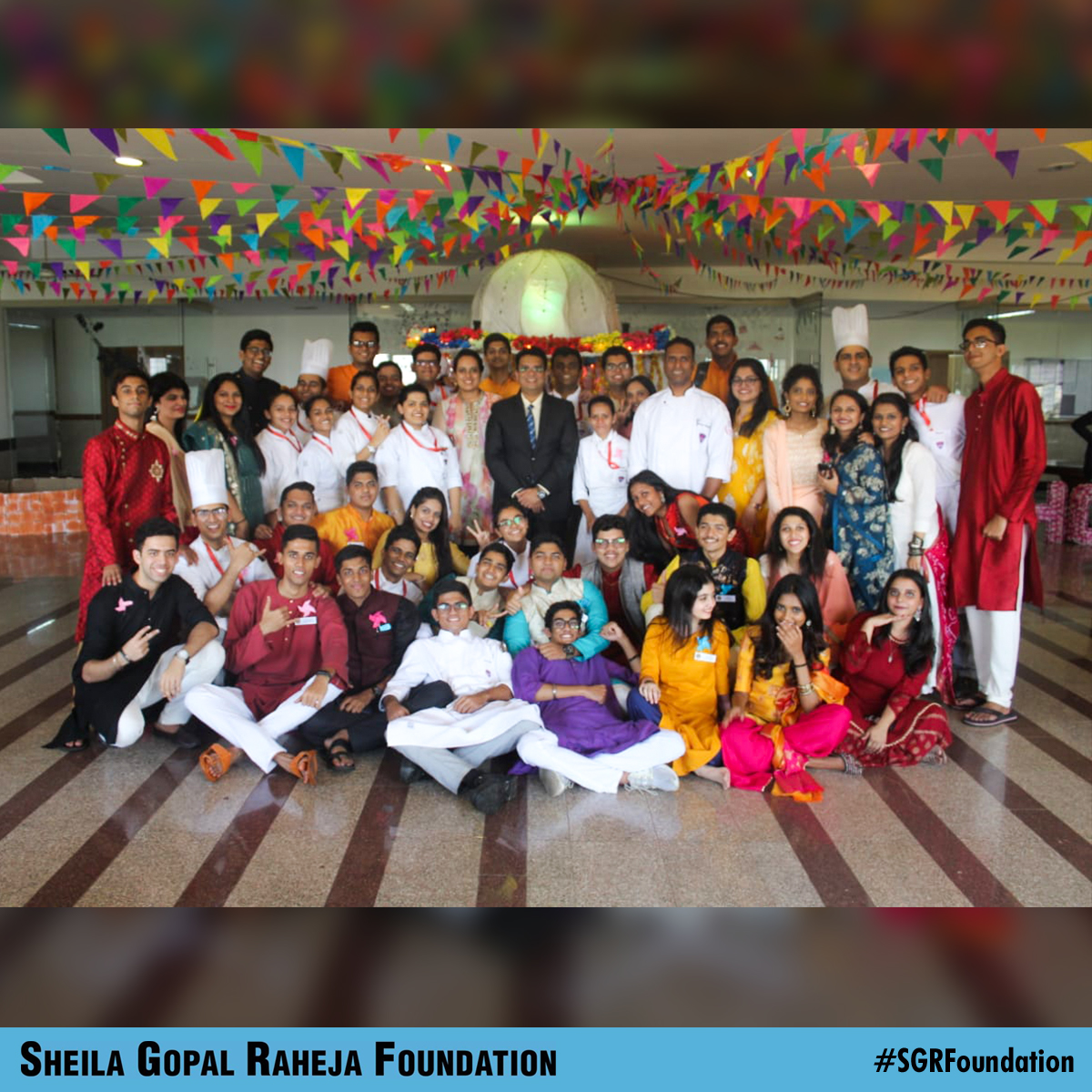 SGRFoundatn's tweet photo. The 2nd Year students organised the Theme Lunch Hojamalo on 21st February, 2020 with a colorful and vibrant decor as it focused on the celebration of Cheti Chand which is new year of Sindhi Community.
@durgaraheja #SGRFoundation #SRIHM #ThemeLunch #Hojamalo #ChetiChand https://t.co/sBJb7M9mNh