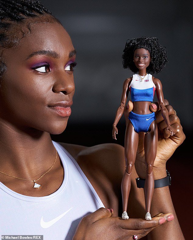 MoorInformation's tweet photo. Barbie launches new doll after Britain's fastest woman, Dina Asher-Smith. 💙 https://t.co/1LvvPiUTjB