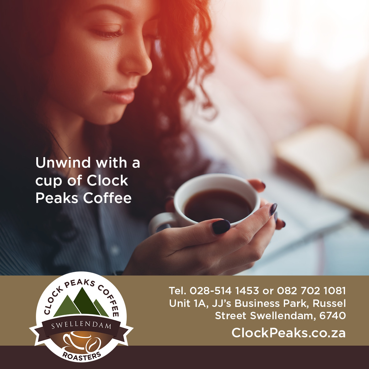 PeaksCoffee's tweet photo. Nothing beats a delicious cup of coffee after a long day. Let Clock Peaks Coffee help you unwind. https://t.co/XJEvvX9pJy #coffeeblend #clockpeaks #swellendam https://t.co/7SCQqxA938
