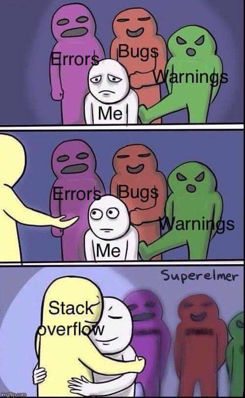 Caddycode1's tweet photo. #Meme #FunnyFriday #FridayFun #FunnyMeme #Developer #Programmer #Programming #Software #Testing #Tester #Error #Bug #Warning #Stackoverflow #Caddycode ππ€£ https://t.co/HAY52fp9U1