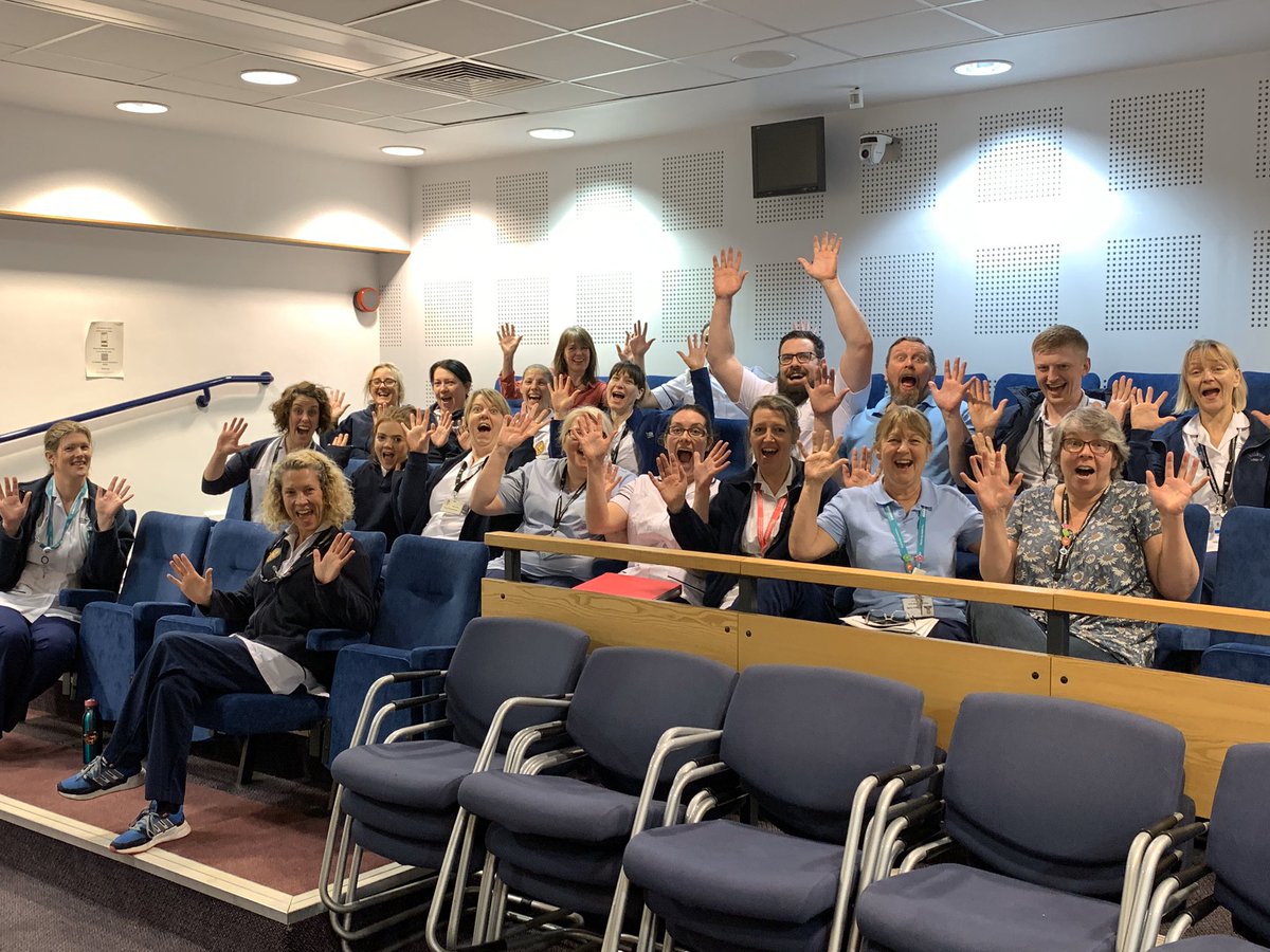 aaroncumminsNHS's tweet photo. Great morning with our awesome Physio Team @RLI @UHMBT yesterday. Lots of ideas for improvement & huge amounts of passion for patients! Watch this space! #patientfirst #fabphysios #physioforce @Katie_H_Carey @tamsin_kind @ClareLongton @GaynorArnold76 @Russell_CCS @FolukeAjayiNHS https://t.co/gnggKKhdn5