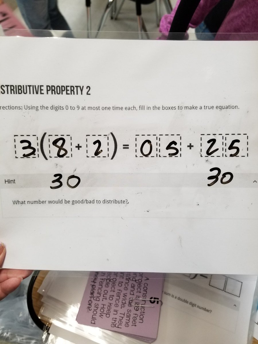 o_aalmendarez's tweet photo. Introduced open middle questions to two of my fourth graders and they loved the challenge!! They were so proud to show me "another one"!! Cant wait to share with all my students! @AlvinISD_Math @MeridianaElem https://t.co/LwcJ0fsNmU