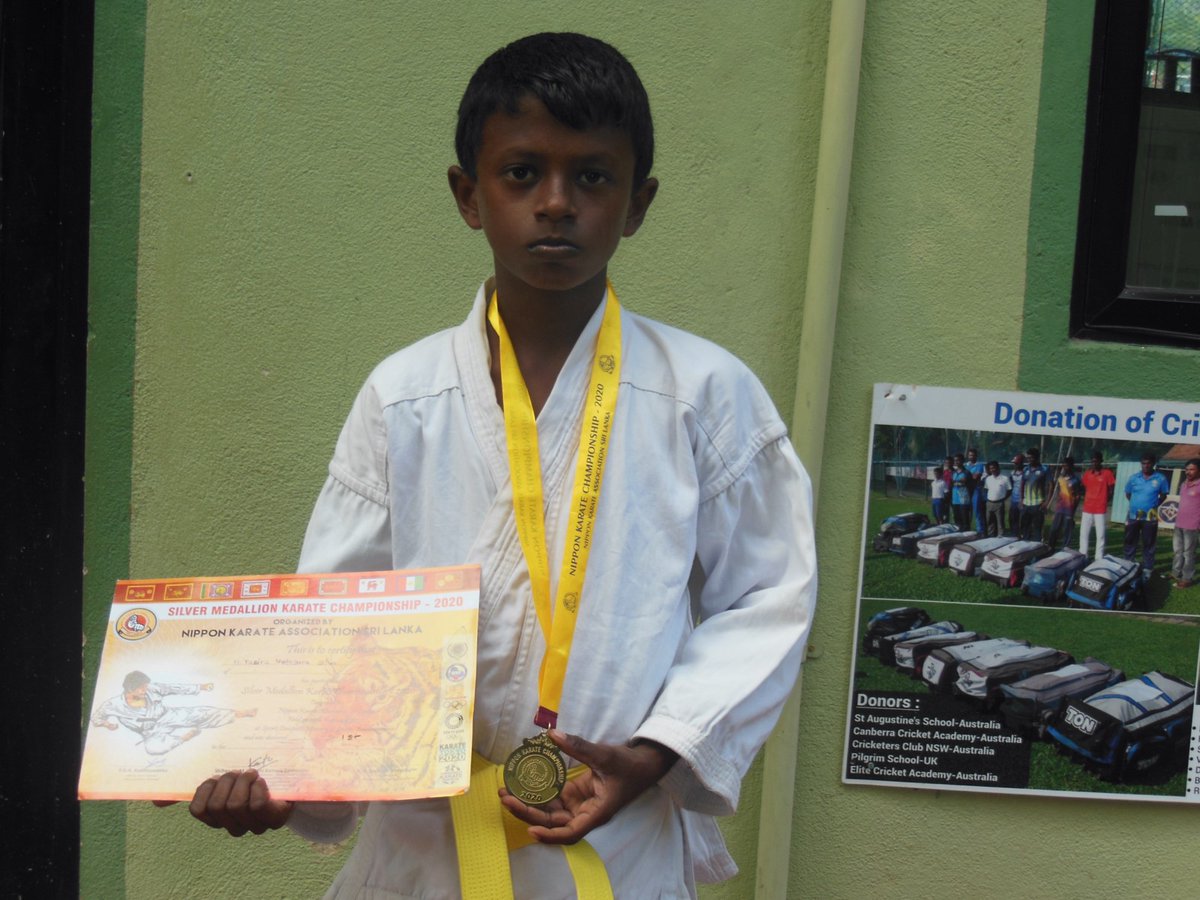 Foundation Of Goodness Developing Rural Sporting Talents Is One Of Fog S Main Empowerment Focuses The Fog Sports Academy Karate Team Participated In The Silver Medallion Karate Championship Organized By Nippon