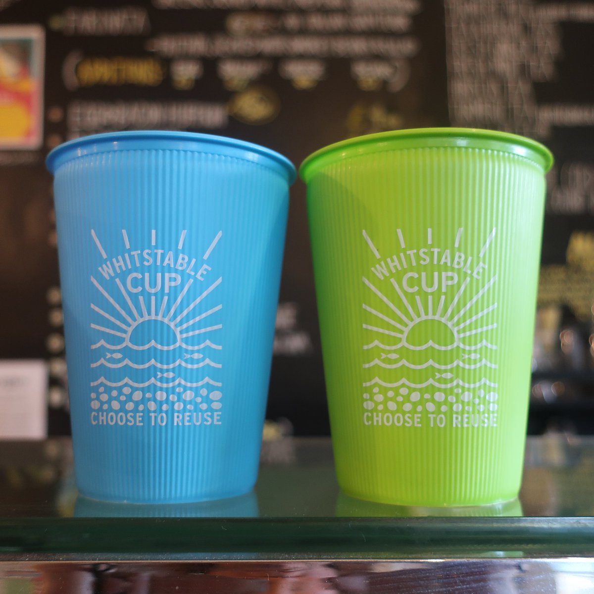 FreeWhitstable's tweet image. 'Keep products and materials in use' which is why we love the #whitstableCup for your takeaways. #ChooseToReuse