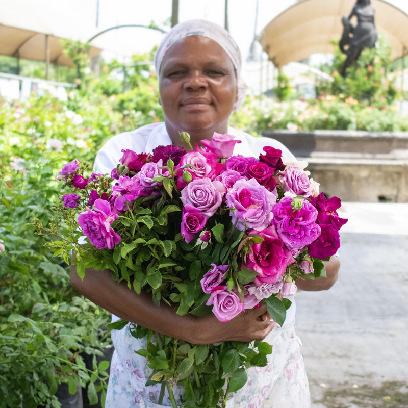 Flowers bring joy and grace into our daily lives.... order your fragrant garden cut roses from us - we've gone 100% biological so you can even eat them :) 

#fragrantgardenroses #cutroses #purple
