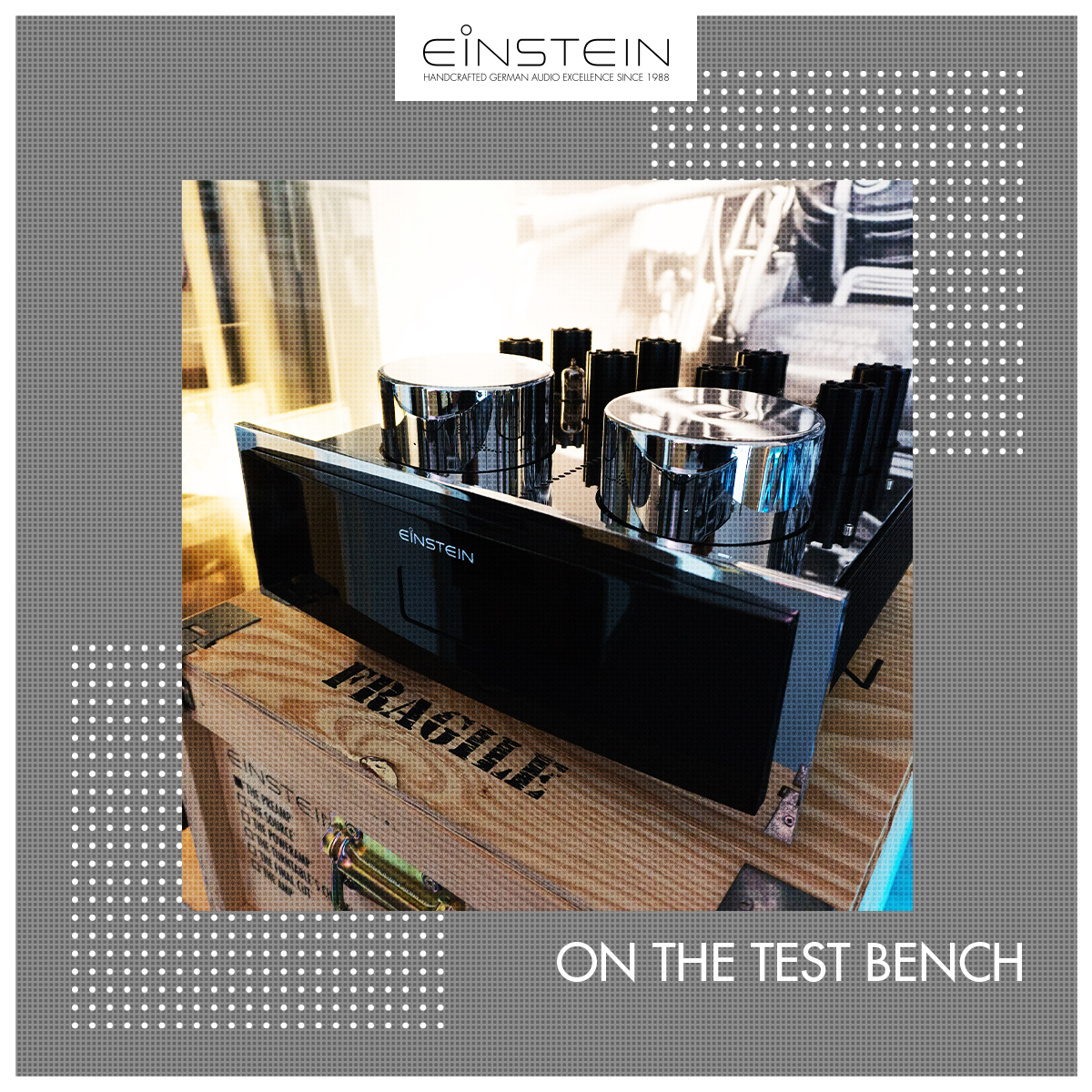 EinsteinAudio's tweet image. Before delivery, all of our equipment is tested based on specifications and functionality; each device must measure precisely according to specifications and all settings must adhere to our strictest final inspection.