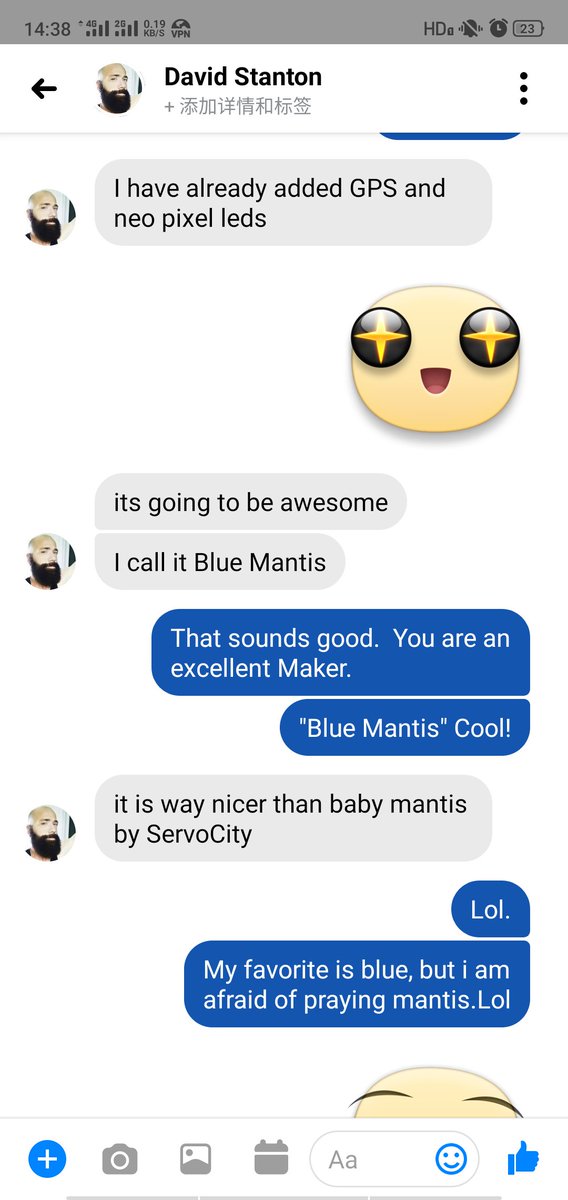 Dolphin_zzx's tweet image. "Blue Mantis---Yahboom 6WD robot car"
@YahboomT
#Arduino #arduinosensores
youtube.com/watch?v=6APB5Q…
David gave this car a new name---Blue Mantis
6WD off-road smart robot is based on Arduino UNO
It can move on the complex streets, outdoor lawns, inclined surfaces, stairs.