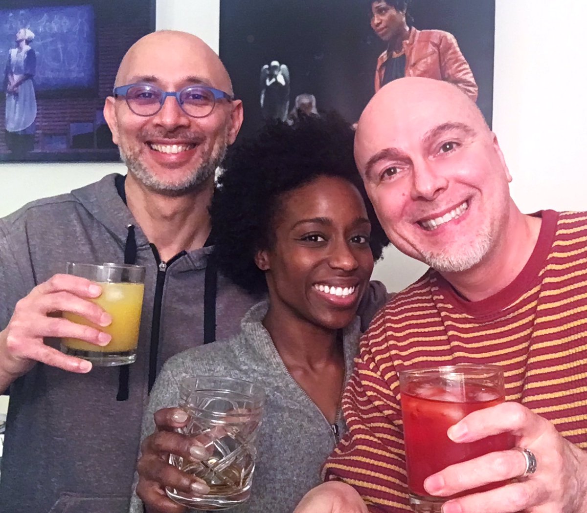 RickHammerly's tweet photo. Cocktails w/Dame Curry to celebrate her final preview of @EverymanTheatre’s QUEENS GIRL 3! Looking forward to Friday’s opening...which will inevitably lead to more cocktails! #chosenfamily #thatswhatfriendsarefor #damecurry #tiffandlambchop #cocktailing #theatrelife https://t.co/Jki5bs8o5i