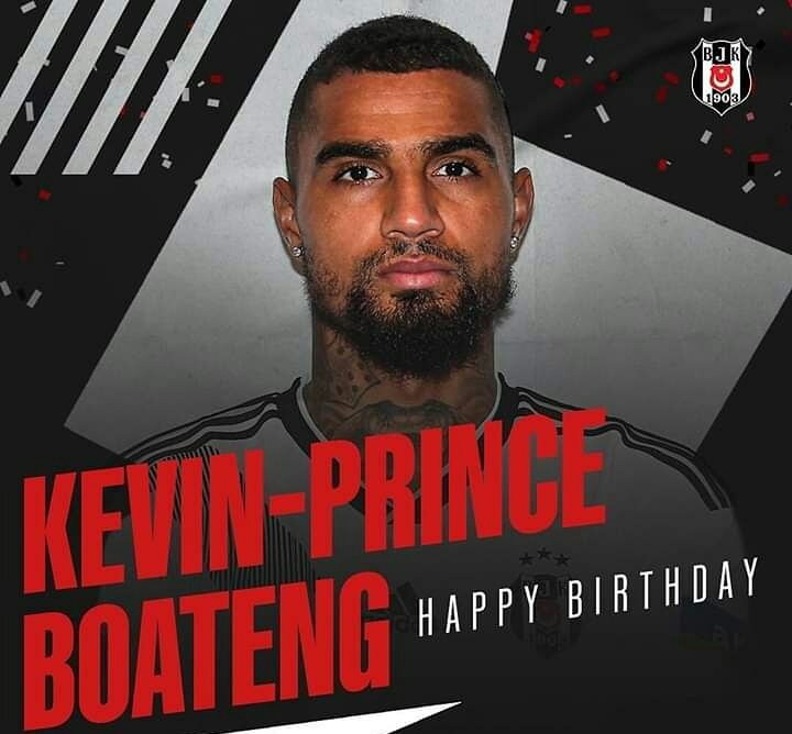 Happy Birthday Kevin-Prince Boateng, iyi ki do dun      