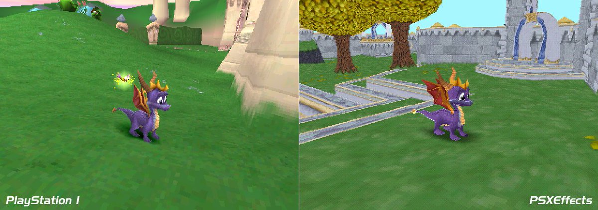 Here are some comparison photos I put together to show how close to the real PlayStation you can get visually with #PSXEffects on the Unity Asset Store: u3d.as/1mNw
#madewithunity <a href="/AssetStore/">Unity Asset Store</a> <a href="/unity3d/">Unity3D (inactive)</a> <a href="/madewithunity/">Made with Unity</a>