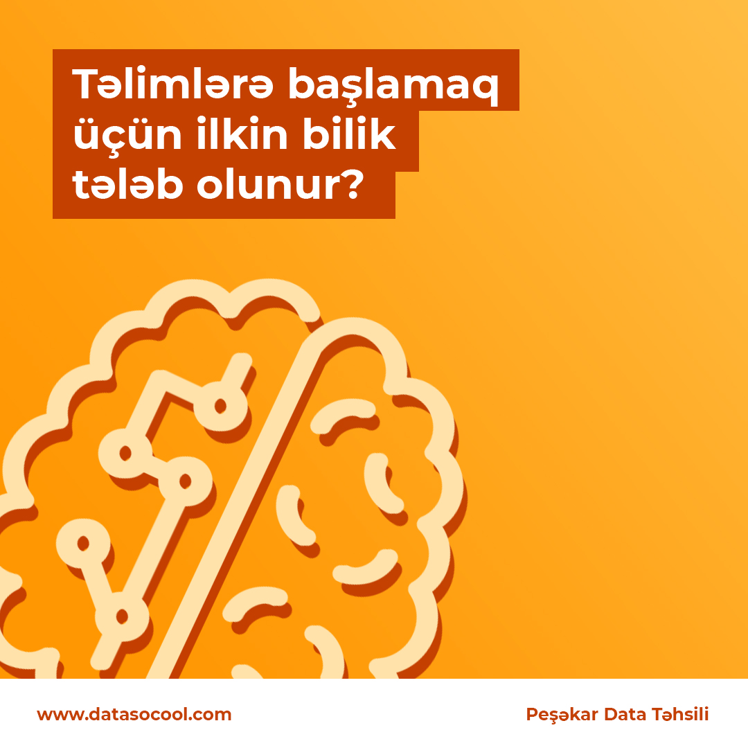 “Python ilə Data Analitikası”, “Professional Reporting with Power BI”, “Oracle Database SQL”, “R ilə Data Science” dərsləri tam sıfırdan dizayn edildiyindən dərslərə başlamağınız üçün öyrənməyə həvəsinizin olması kifayətdir.