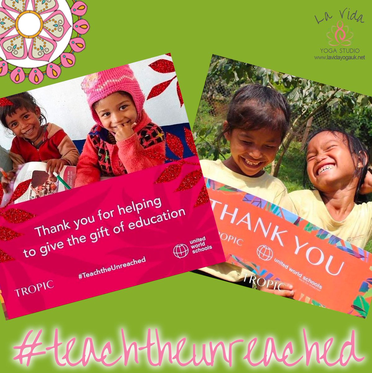 Thank you to all my #tropiccustomers
You have helped to provide an #educationforchildren in the #poorestparts of the world
lavidayogauk.net⁠
#tropicskincareuk #lovetropic #lavidayogauk #teachtheunreached #UnitedWorldSchools #UWS #ethicalbeauty #veganbeauty #feedyourskin