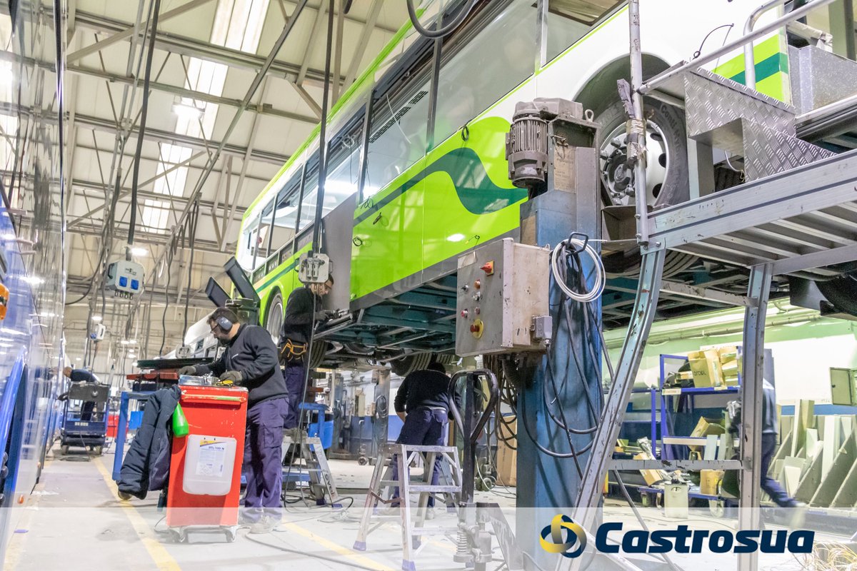 GrupoCastrosua's tweet photo. Os ofrecemos una instantánea de cuando finalizamos un #MagnusH en nuestra fábrica de Santiago de Compostela. Nuestro híbrido es un modelo flexible que permite reducir el consumo energético. https://t.co/T9Gr9OAZAk