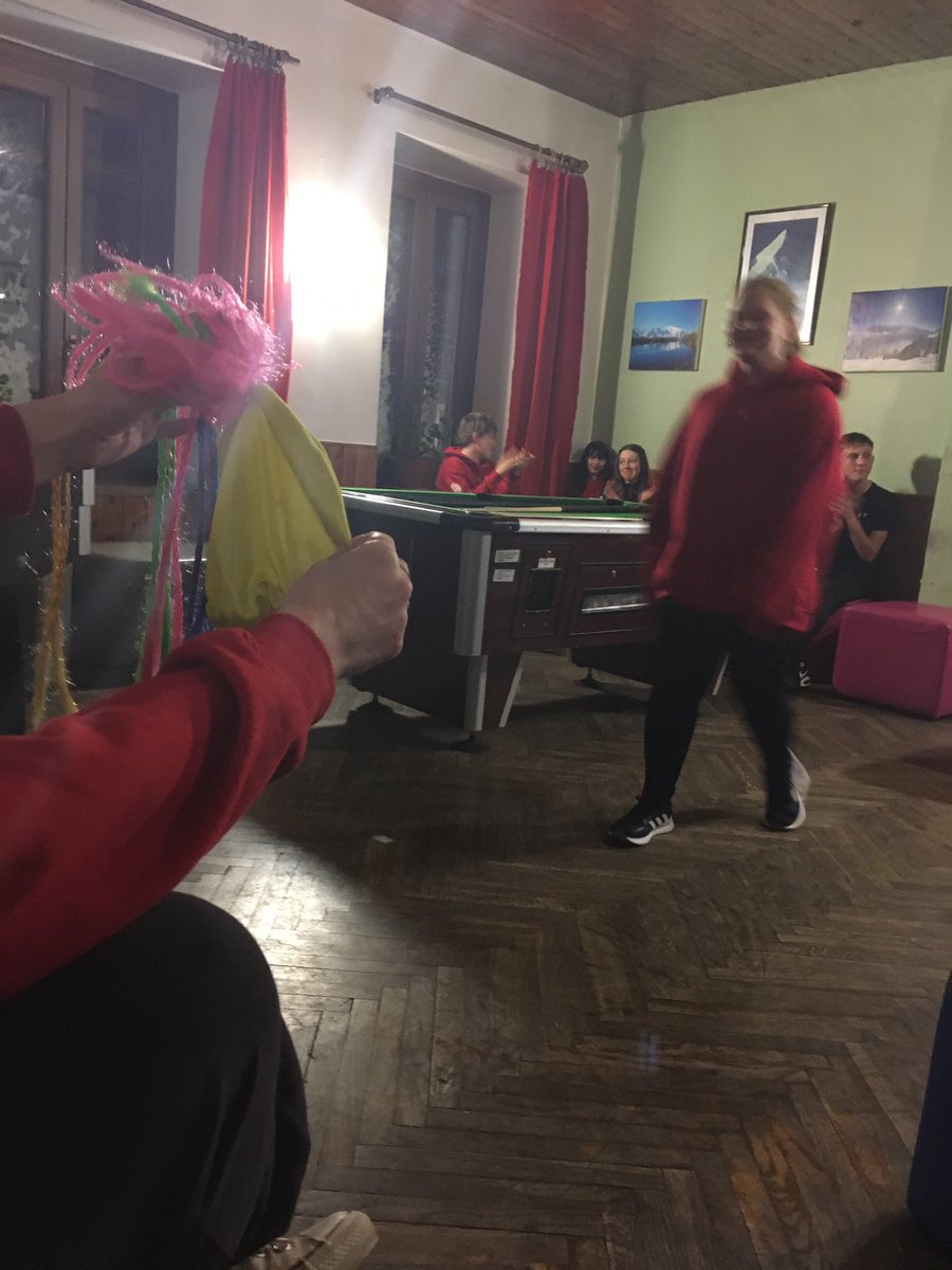 PPencelli's tweet photo. The 'hysterical' helmet award. #laughinguntilshecries #everythingisfunny https://t.co/6CTtKZnLvJ