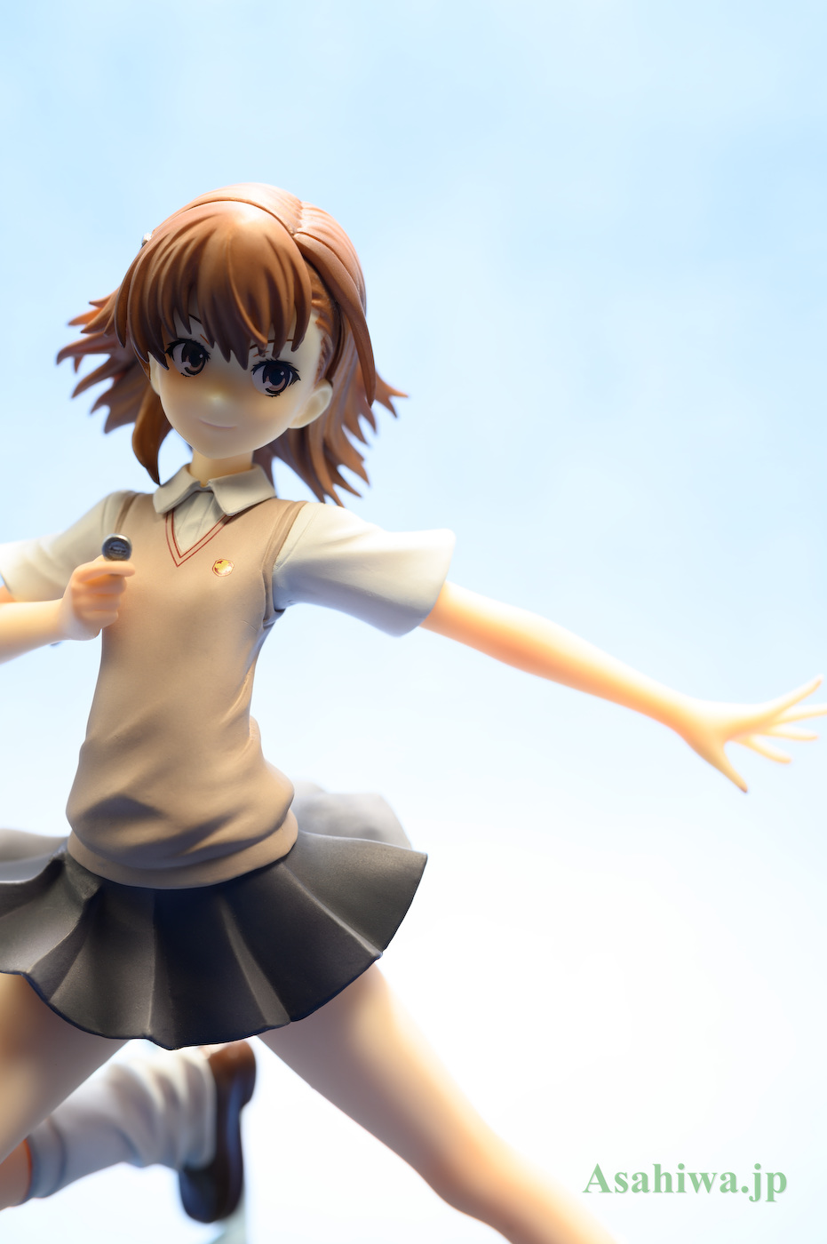 あさひわ よつばとフィギュア グリ顔じゃないビリビリ グリフォンエンタープライズ とある科学の超電磁砲ｓ レールガン 御坂美琴 よつばとフィギュアレビュー T Co Cuyqydgsmq T Co Wmzig7gbea Twitter