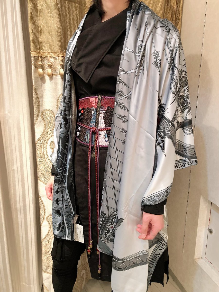 🦚メンズチャイナ🐼〗 原宿の男性スタッフ きちくんにチャイナコーデを