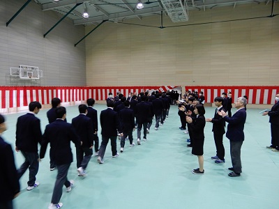 都立練馬工業高等学校 東京都立練馬工業高等学校 第55回 卒業式 校歌斉唱 練馬工業 卒業式