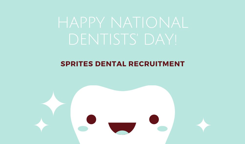 SpritesDental's tweet image. Happy National Dentists' Day from us here at Sprites Dental Recruitment. We know (and appreciate) how hard you work - this day is for you!