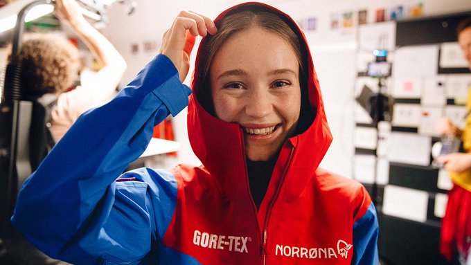 Together with <a href="/norrona/">Norrøna</a>, <a href="/thisissigrid/">sigrid</a> designed her very own fully waterproof and breathable #GORETEX jacket. 💯💦💨
Take look behind the scenes with on our blog!
👉 gtx.to/39qeXDT
