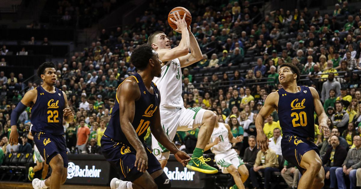 cal_bb_fanly's tweet photo. Early outburst sends No. 13 Oregon to 90-56 win over Cal #Bears  https://t.co/cYDzW5GjX5 https://t.co/EZ4pRzk1RS