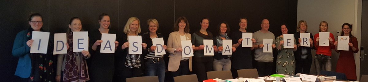 Ideas do matter. Opleiding Kwaliteit (OKF) leergang 2020 is gestart! #okf2020 #kwaliteitszorg