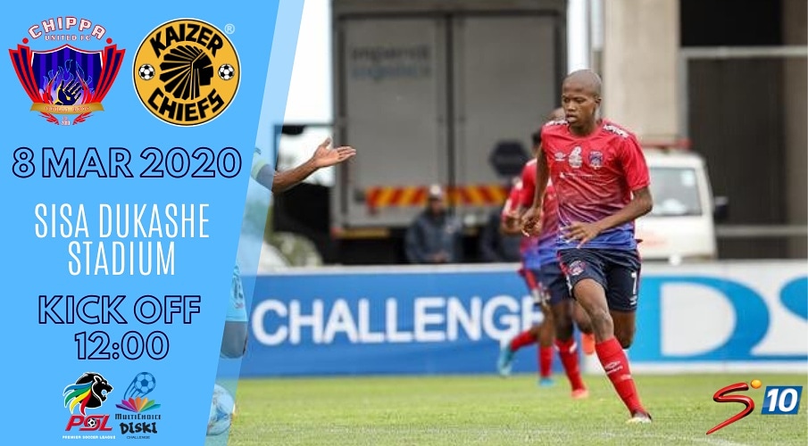 ChippaUnitedFC's tweet photo. 🚨FIXTURE ALERT 🚨
🏆#MultiChoiceDiskiChallenge
@ChippaUnitedFC 🆚 @KaizerChiefs
🕛12H00
📺 SS4/SS10
🏟️ Sisa Dukashe Stadium East London
Get your free ticket at the stadium.
#Asiphelelanga🌶️🌶️🌶️🌶️ #Sikubooo🌶️🌶️🌶️ #PrideOfEasternCape🌶️🌶️🌶️ #AyeyeChilliboysAyeye🌶️🌶️🌶️🔥🔥🔥 https://t.co/pC41z1NFxh