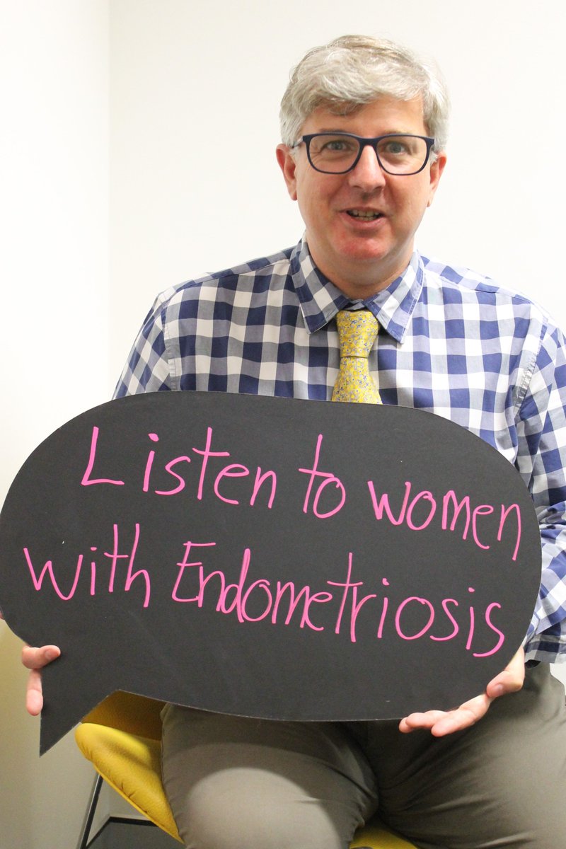 HCNSW's tweet photo. March is Endometriosis month and today workplaces could get behind the #MarchintoYellow - so we did... and had a bit of fun with our new handmade chalk speech bubbles (thanks Emma's dad!) https://t.co/wgClnDAwvB