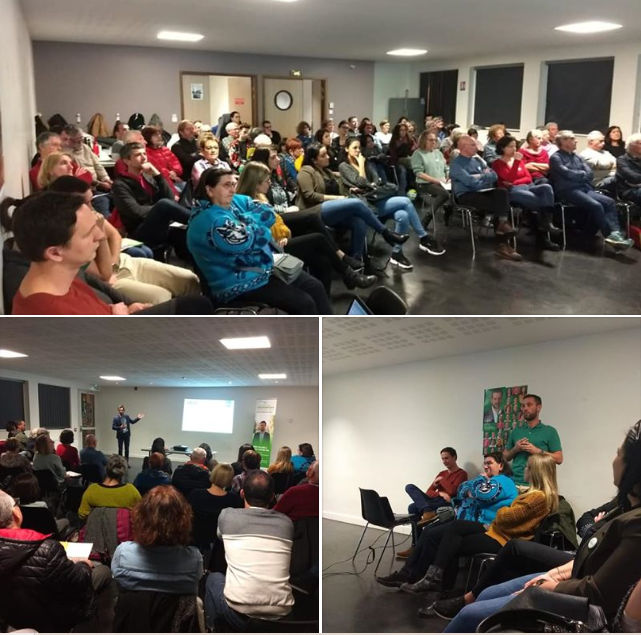 spnaturellement's tweet photo. Réunions publiques (suite).

 Bien belle affluence encore , mercredi soir, pour notre 5ième réunion de présentation de notre équipe et de notre projet. Malgré les vacances scolaires et les virus, les Seyssinettois ont répondu présents salle Chamrousse. https://t.co/sSZOhMPFxD