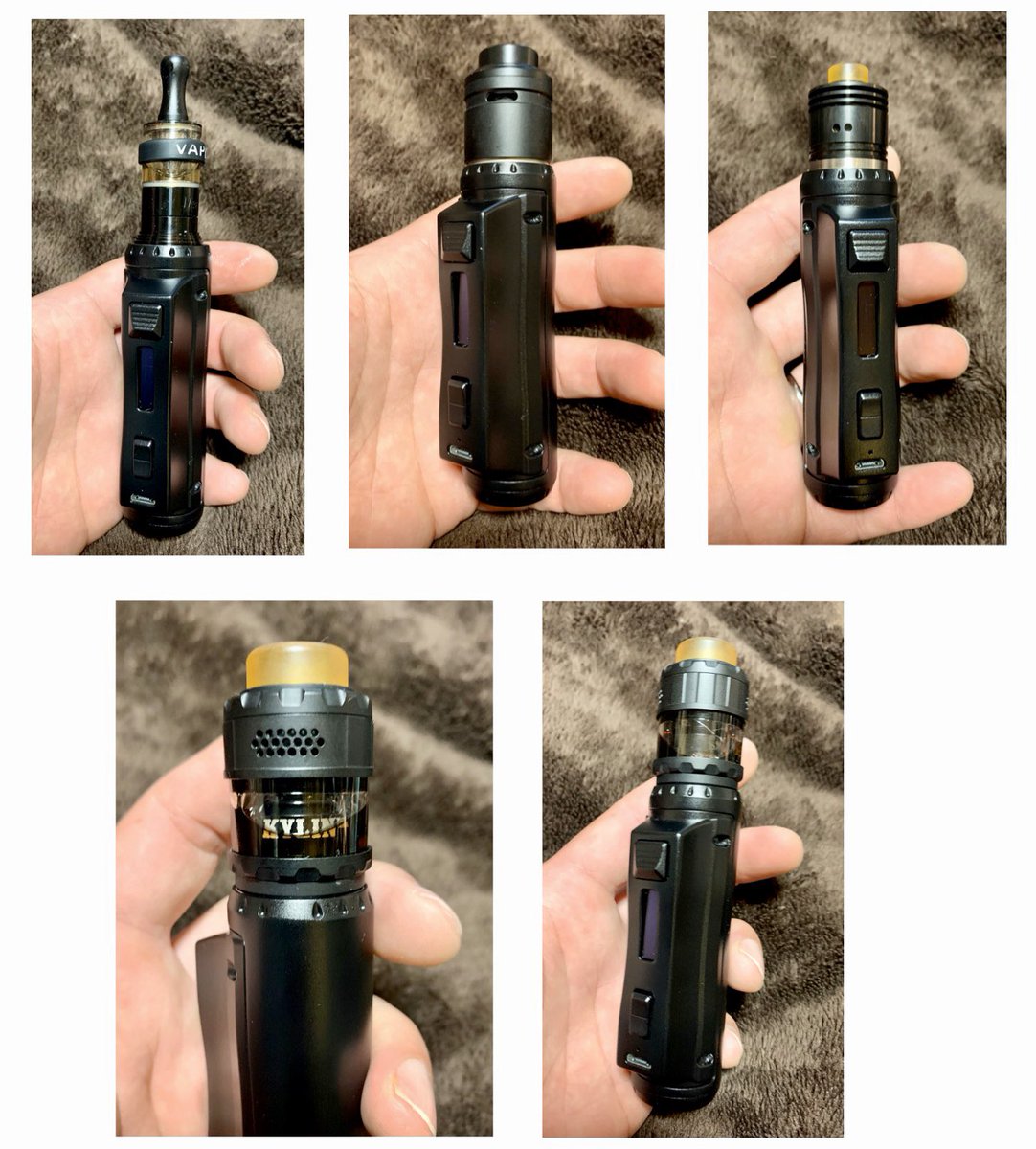 genki_toyfac's tweet image. 着っ弾〜ん💕٩(ˊᗜˋ*)و✧*｡♬
いやぁ〜ブラックも良いわぁ〜💕
早く“dark side“にしなくっちゃ💦笑

#vape #mod #ehpro #ambitionzvaper #coldsteel