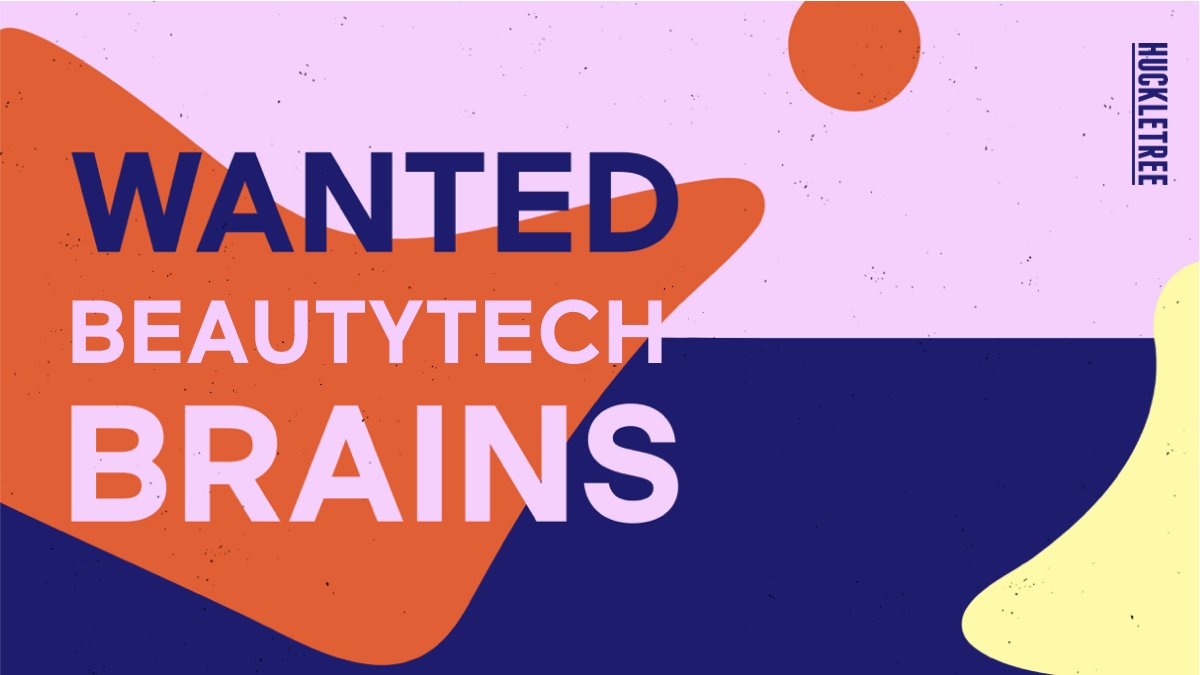huckletree's tweet photo. 10 days to go...! ⏰ We're on the hunt for founders revolutionising the beauty industry for our next accelerator cohort - and time is ticking to get your application in: https://t.co/KBZZW3SP4Y #HuckletreeAlpha https://t.co/FCecgbu3mL