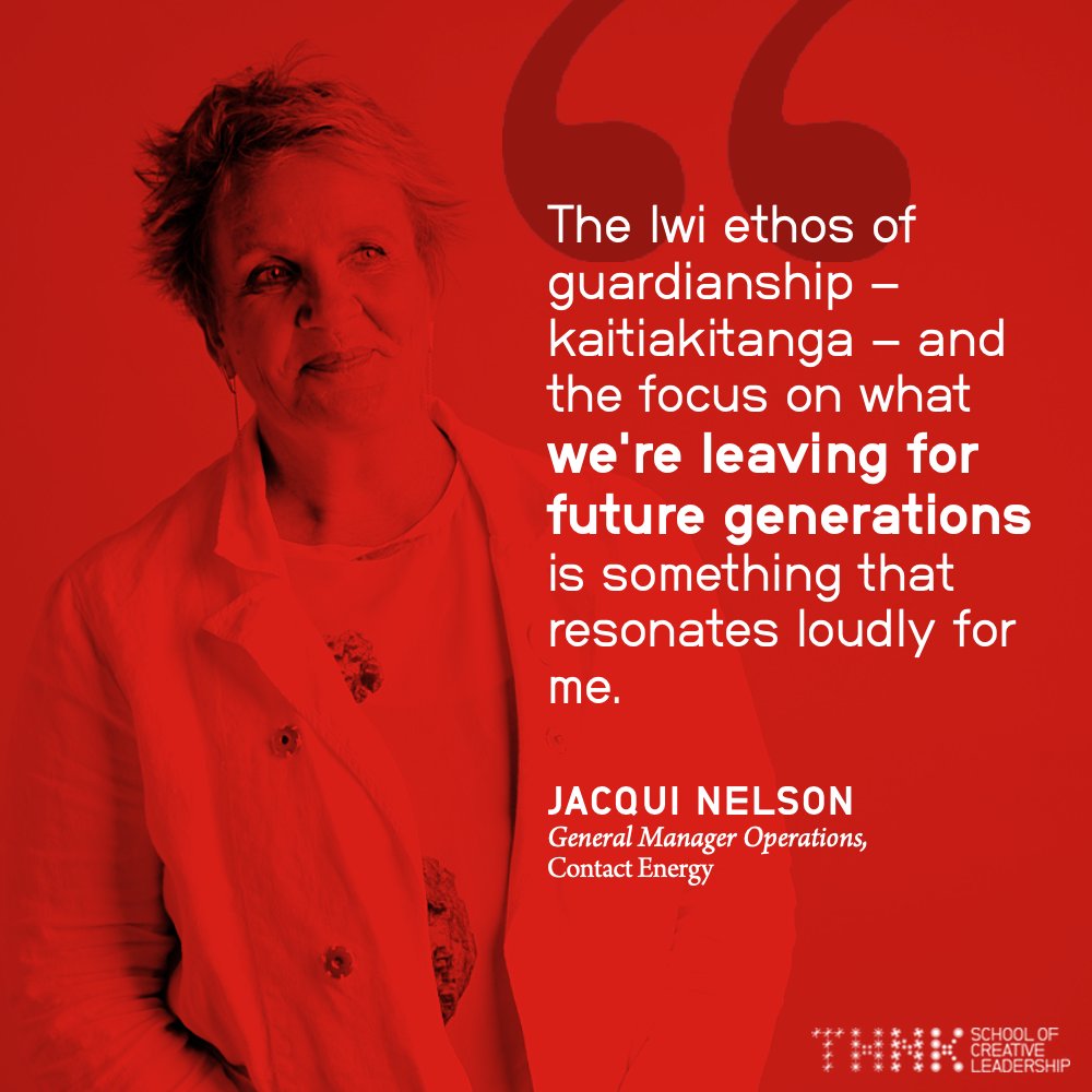 THNKschool's tweet image. Jacqui from #NewZealand is joining THNK #Class17 inspired by iwi, the largest indigenous group in the country, and the principal of "kaitiakitanga" to make the workplaces of our future generations better.

#creativeleadership #amsterdam #culture #socialimpact #changemaker
