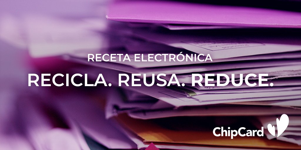 ChipCardSalud's tweet image. Con nuestro servicio de #RecetaElectrónica conseguimos reducir el uso del papel en las #consultas médicas 🌳♻️🌎 ¡Descubre más aquí! -&amp;gt; bit.ly/2SQotJN #ChipCard #Salud #eSalud