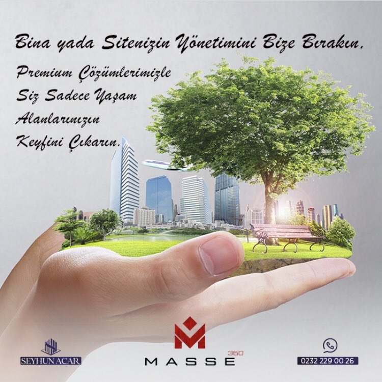 Bina yada Sitenizin Yönetimini Bize Bırakın, Premium Çözümlerimizle Siz Sadece Yaşam Alanlarınızın Keyfini Çıkarın. 🌎 masse360.com
📞 (0232) 229 00 26

Masse 360°; Kalite, Deneyim ve 360 Derece Premium Çözümlerin Buluşma Noktası.