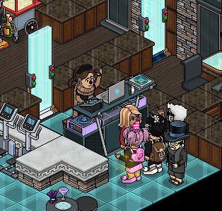 security_habbo's tweet photo. At Habbo Security Agency we want to make sure that our members have the freedom of expression! That includes a dance floor where you can dance off to you favorite songs. 

We only allow dancing in the party room located in the back of the room!
 
Special Visitors are welcome! https://t.co/dqOjFc8hoK