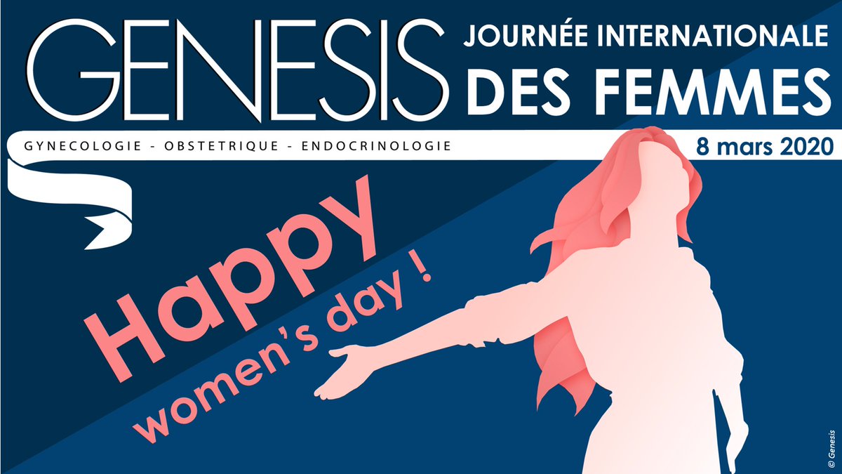 RevueGenesis's tweet photo. La @RevueGenesis vous souhaite une excellente #JourneeInternationaleDesDroitsDesFemmes https://t.co/aO79oSnfts