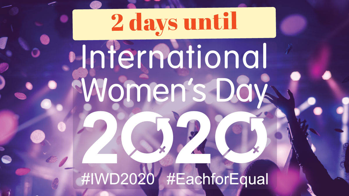 This Sunday is #InternationalWomensDay so what are you doing to celebrate women's achievements and to help forge equality? 🤝#EachforEqual 👉 bit.ly/IWD2020 #IWD2020