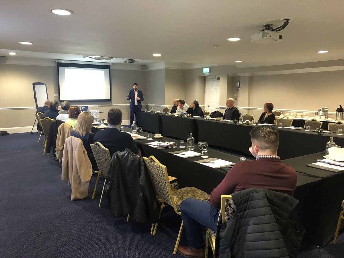 Citywestb2b's tweet photo. @PensionsByMike and Fiachra Pollard of Verity Financial Consultants give us the whistle stop tour on pensions and mortgages this morning at our @SDublinChamber CitywestB2B meeting. https://t.co/i2zvNG1v1Y