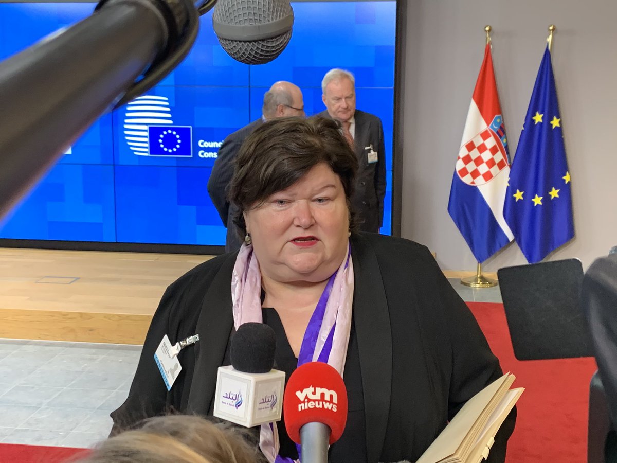Dave Keating Belgian Health Minister Maggie De Block Is Asked In English Why Belgium Doesn T Have Measures In Place Yet For Coronavirus No Measures I M Afraid You Re Not Informed She