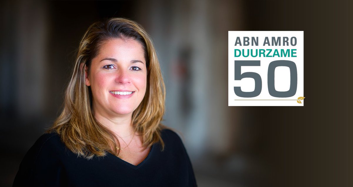 Collega @MarijeKamphuijs is genomineerd voor de ABN AMRO Duurzame 50 en dat verdient zij als geen ander! De longlist is al een eer, maar bij de 50 horen is nog leuker! Stem ook op Marije via: bit.ly/2wAZ1QI