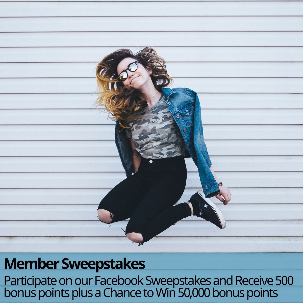 VOILA_Rewards's tweet photo. Member Sweepstakes
Participate on our Facebook Sweepstakes and Receive 500 bonus points plus a Chance to Win 50,000 bonus points
https://t.co/vu4ItPtySN

#VoilàHotelRewards #Points #Sweepstakes https://t.co/6XlpojLT3e