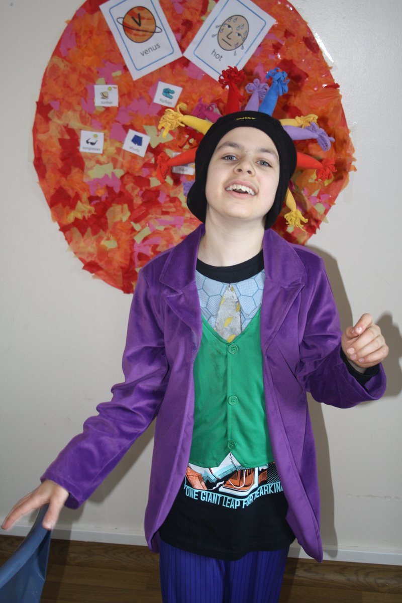 BaskervilleSch's tweet photo. Some more fantastic outfits from our #complex unit! #WorldBookDay #celebrateautism #senlearning #baskerville #Autism https://t.co/ziVWXs9E0B