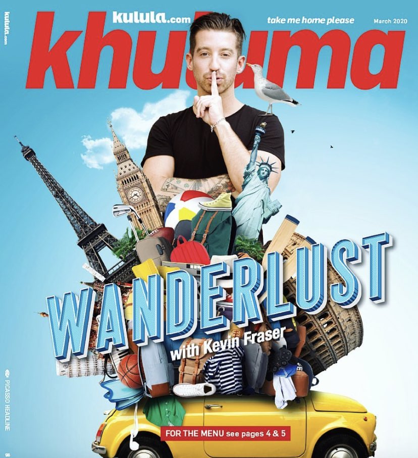 simmiareff's tweet photo. Hi @kulula why are you putting this man who makes fun of black people on the cover of your magazine? He culturally appropriates and uses an accent which demeans others under the guise of comedy. Please explain? https://t.co/2aDzSeKyaO
