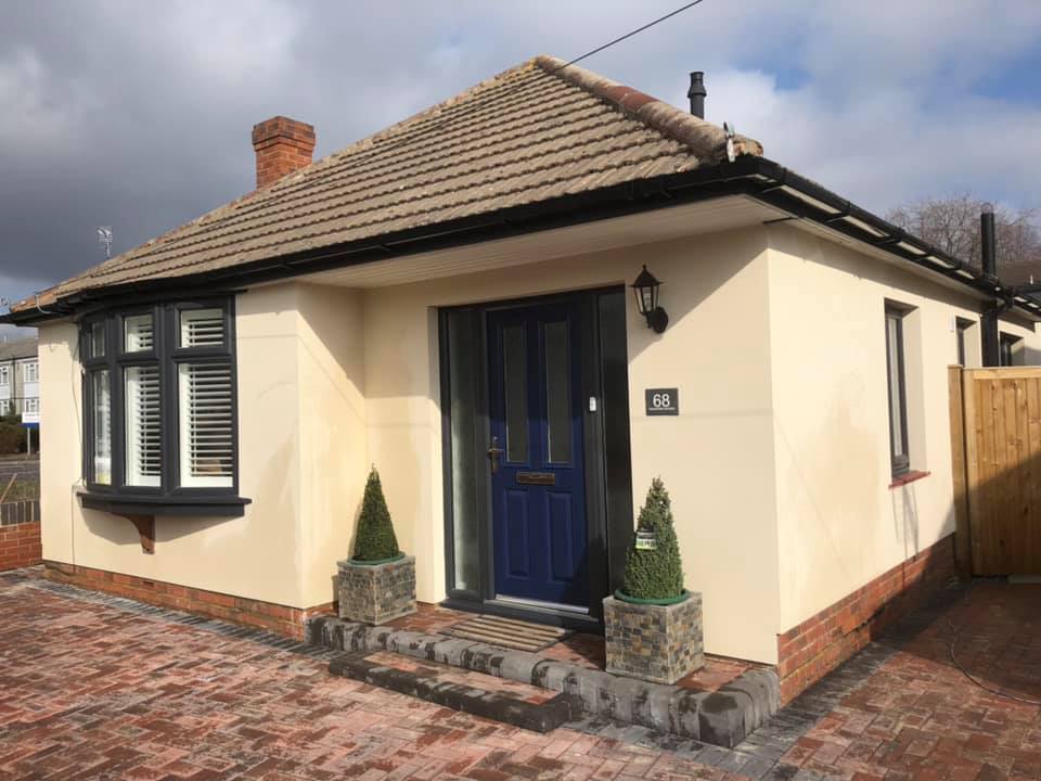 Rendering work completed by our Plastering division. Take a look at facebook.com/ecobrightgroup/ #Plaster #rendering #render